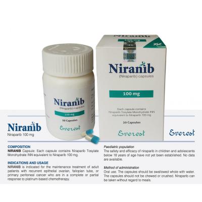 尼拉帕尼(Niraparib)100mg/30粒