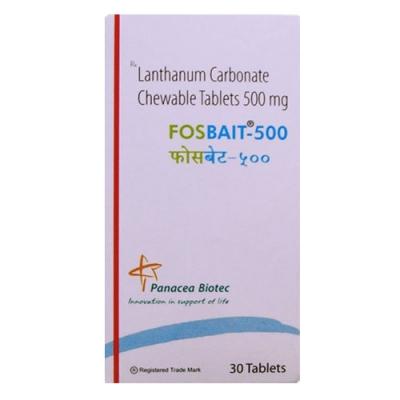 福斯利诺 碳酸镧咀嚼片(fosbait)